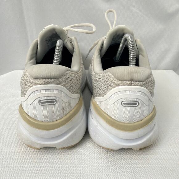Brooks Ghost Max 2 Shoes Mens Size 13 Running White Pelican Oyster Colorway main image 9